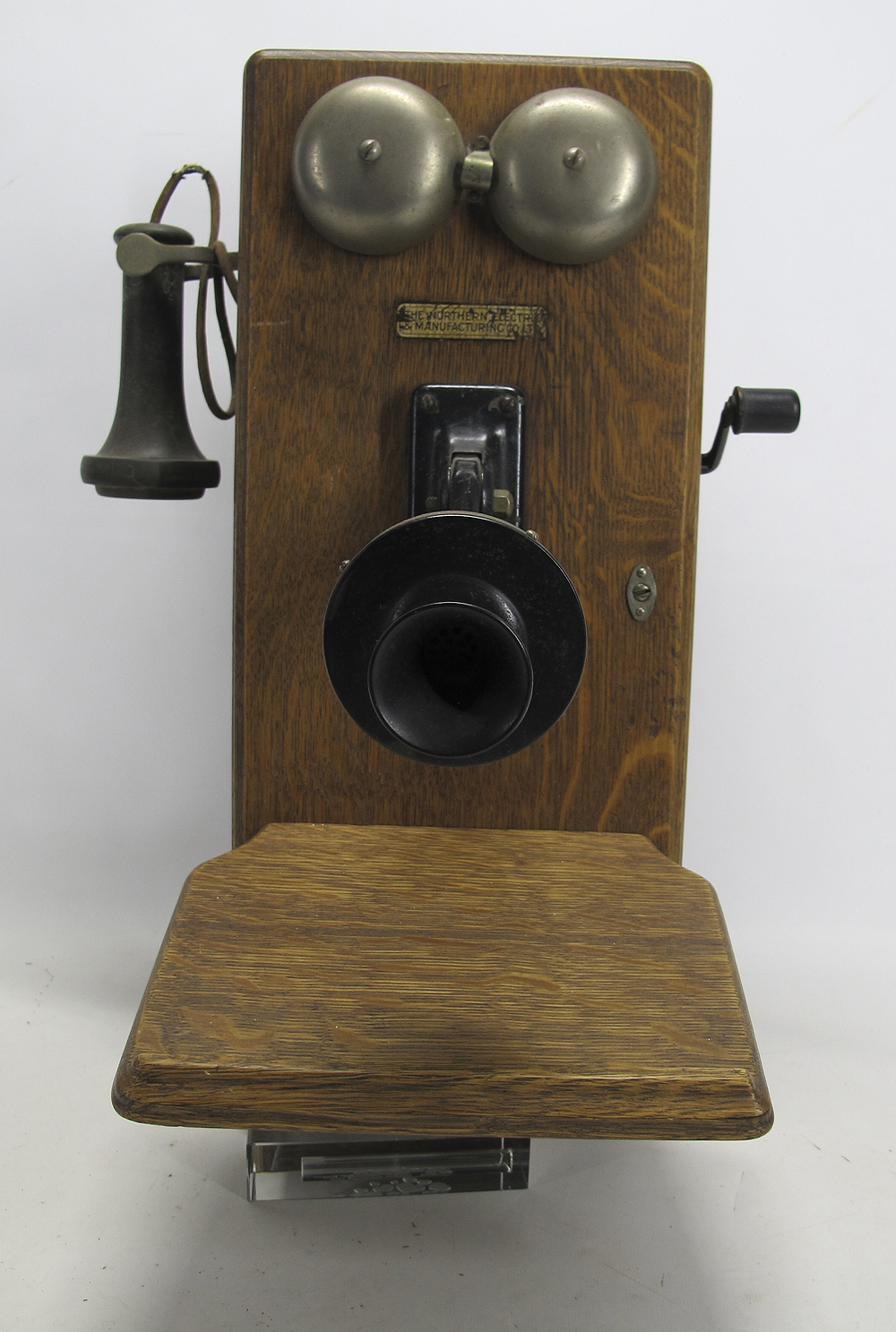 Antique c 1910 Northern Electric Company Oak Wall Telephone 1317AH